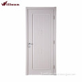 White interior wood framed door panel carving design